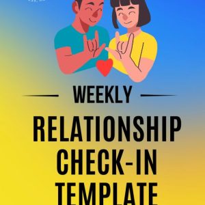 Weekly Relationship Check-In Template